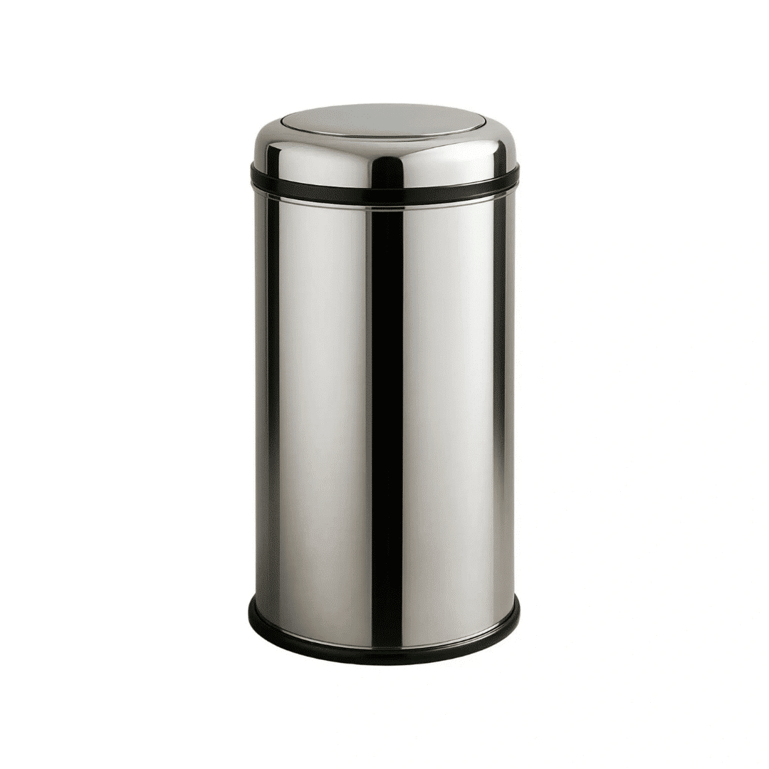 Kanta za smeće 45l sa rotirajućim poklopcem, inox KLK45L